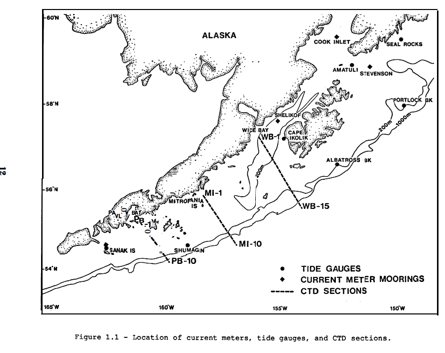 Pages 12 of Western Gulf of Alaska Tides and Circulation.'